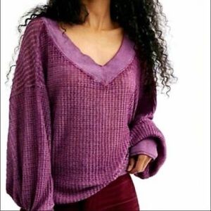 Free People Violet Southside Thermal